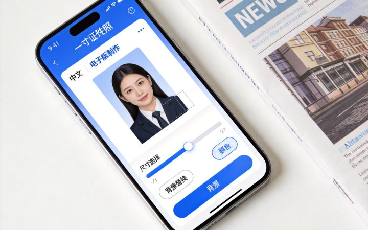 2026一寸证件照电子版制作指南相关场景示意图