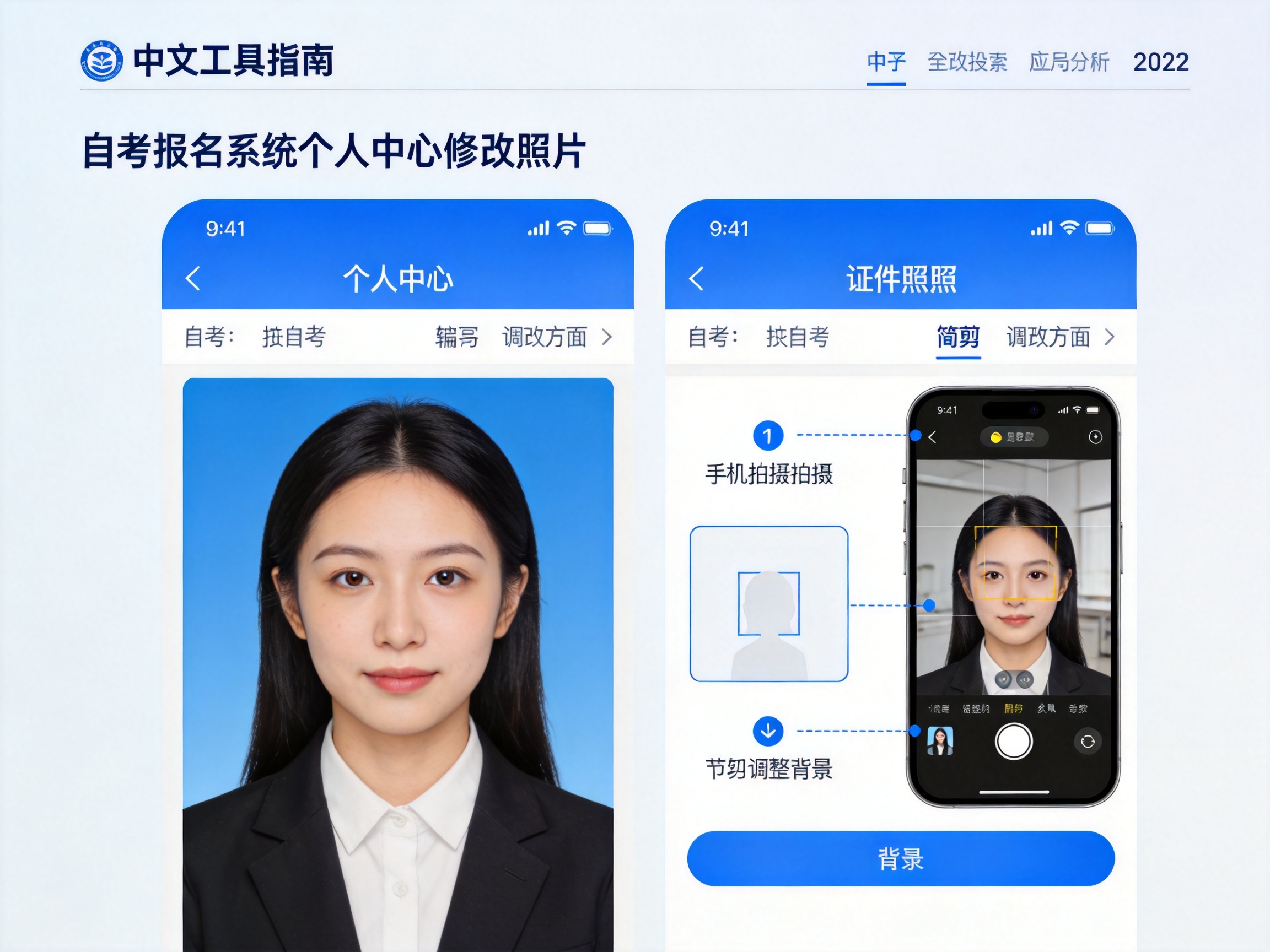 2026年自考报名照片上传错了怎么办相关场景示意图