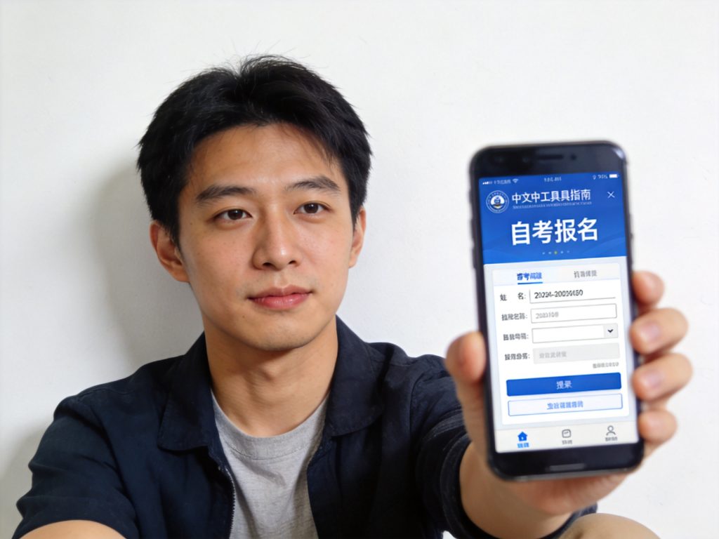 2026年自考报名照片可以用自拍照吗相关场景示意图