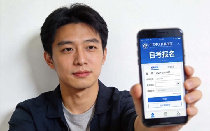 2026年自考报名照片可以用自拍照吗相关场景示意图