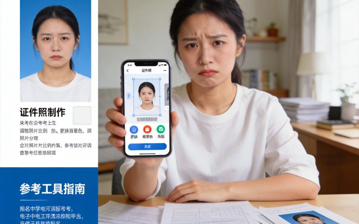 2026年自考报名照片可以穿白衣服吗 通用要求整理相关场景示意图