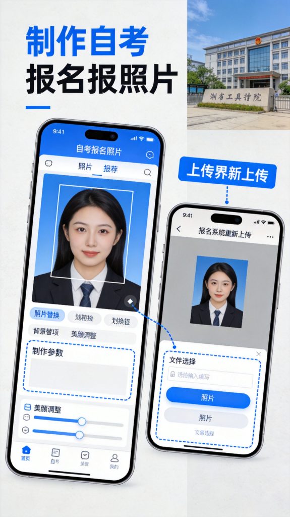 2026年自考报名照片可以重新上传吗相关场景示意图