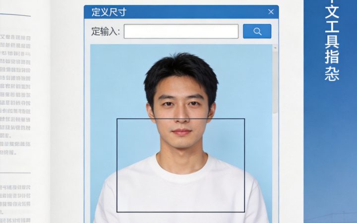 2026年自考报名照片裁剪方法相关场景示意图