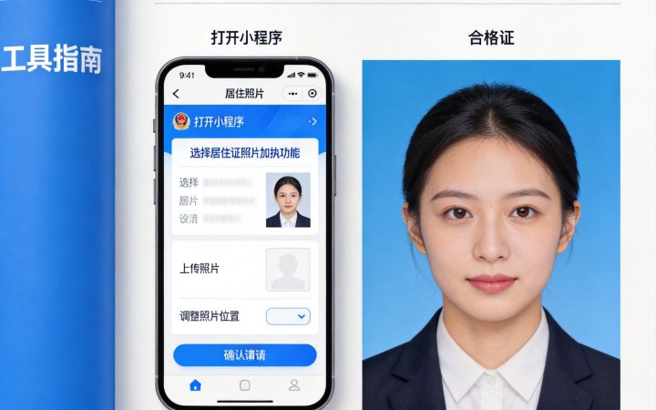 2026广州居住证回执制作指南相关场景示意图