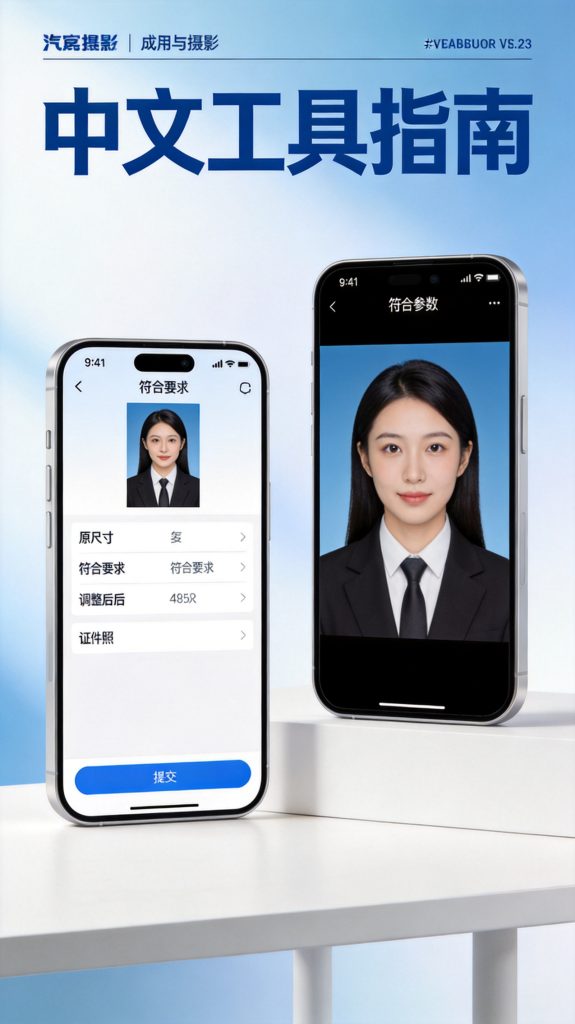 2026证件照尺寸修改操作指南相关场景示意图