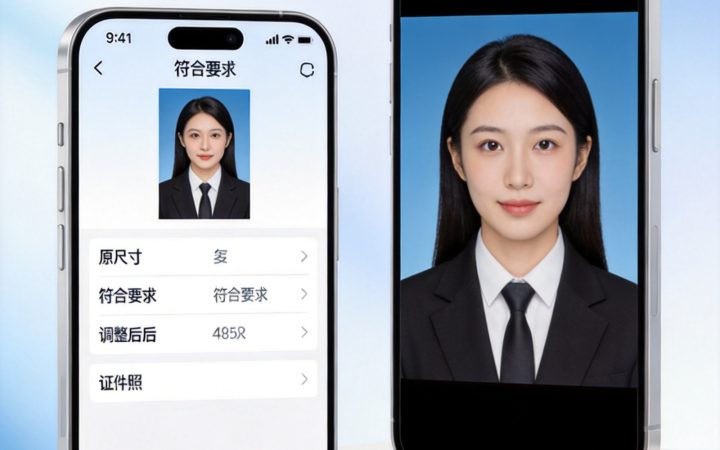 2026证件照尺寸修改操作指南相关场景示意图