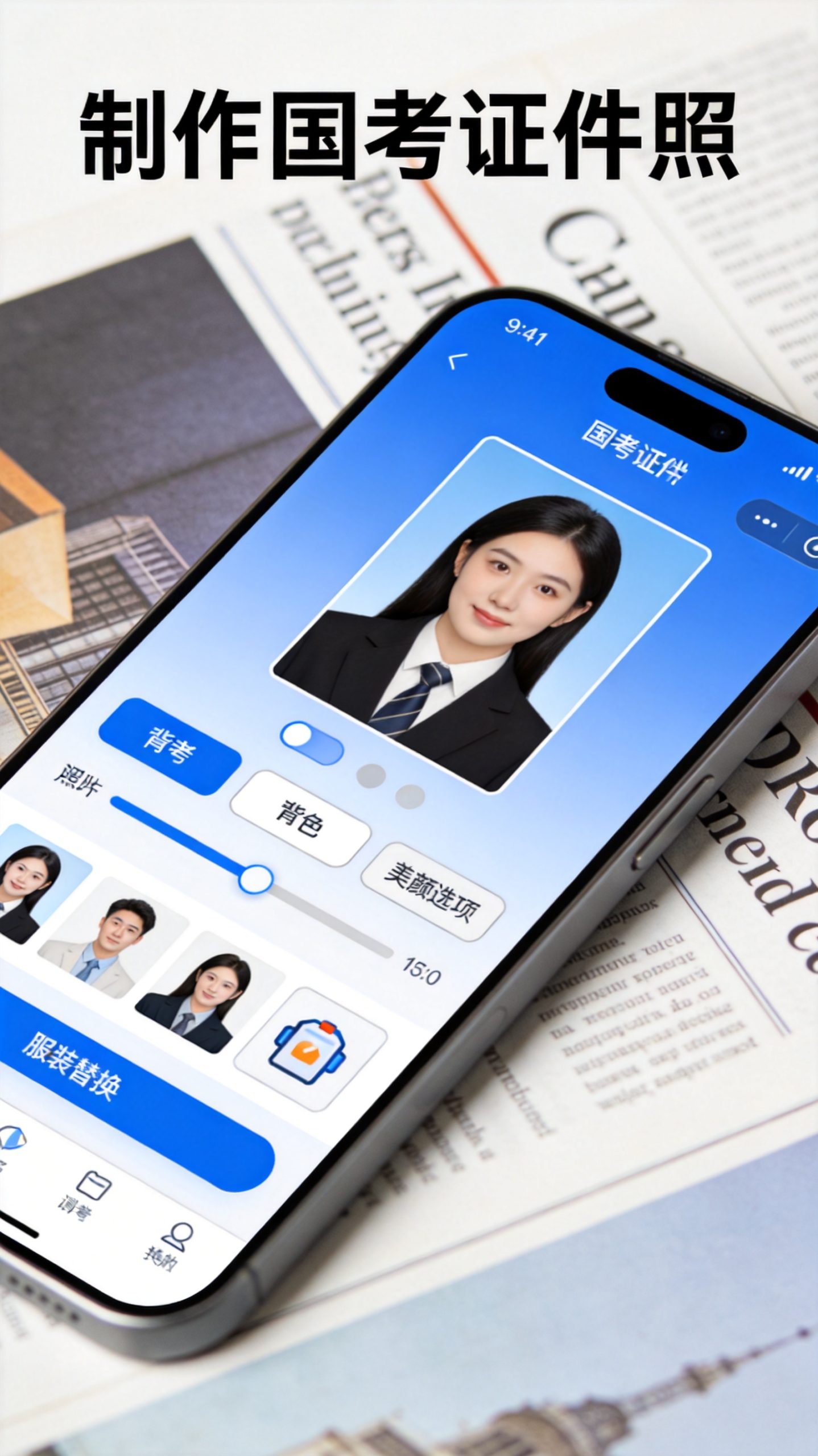 2027国考准考证照片要求与制作指南相关场景示意图