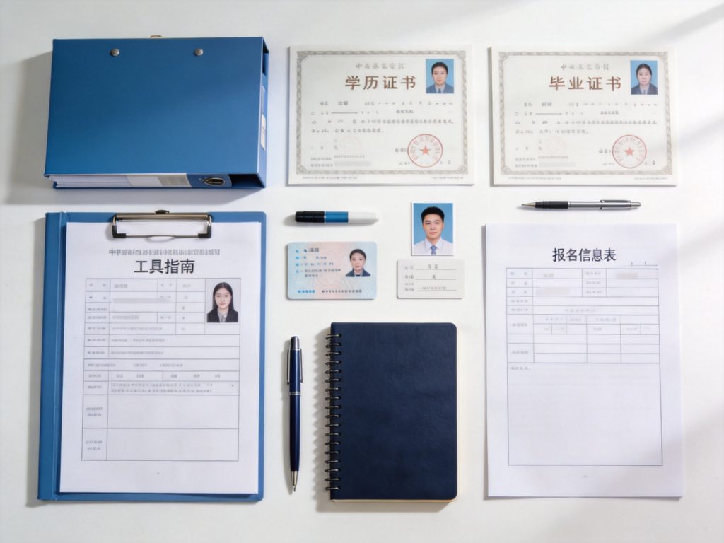 2027国考报名材料准备清单相关场景示意图
