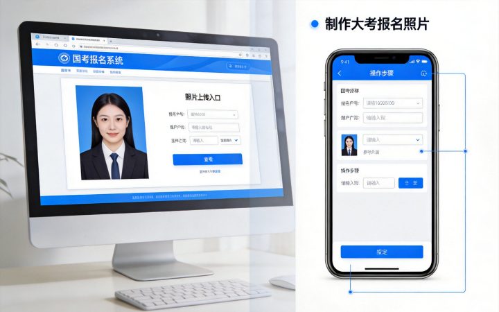 2027国考报名照片上传步骤及要求内容配图