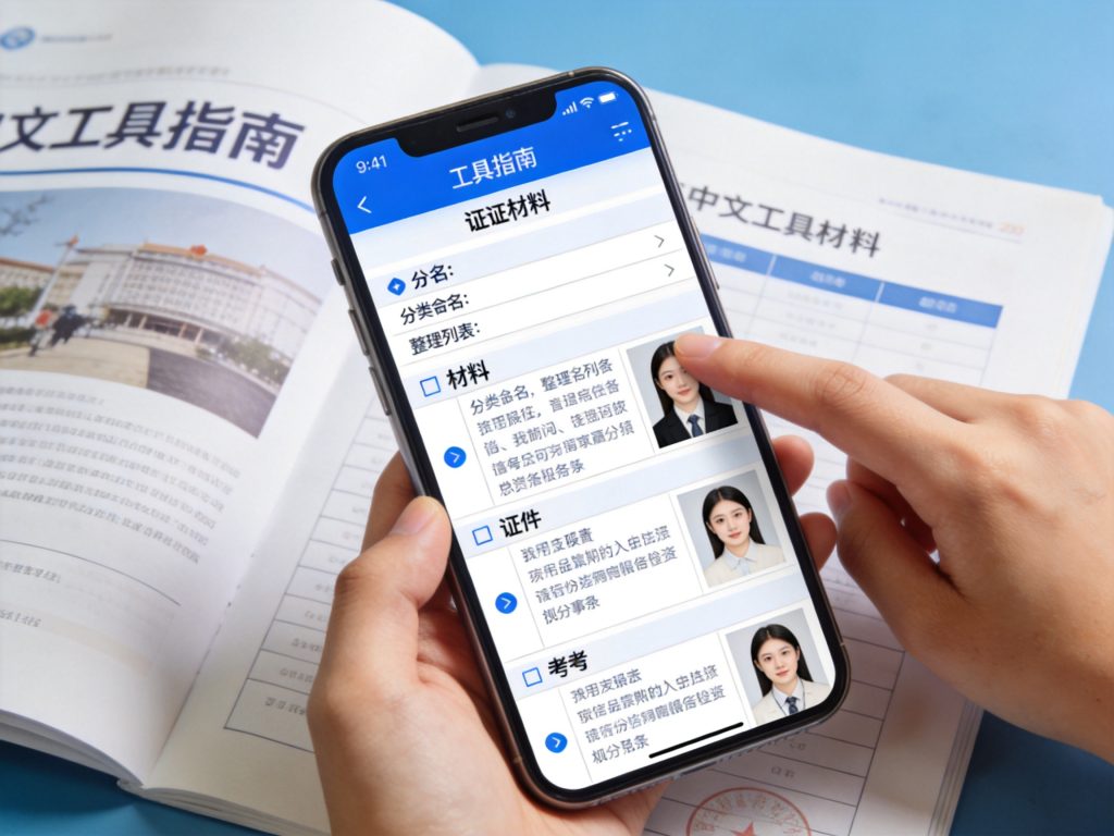 2027某报考点网上确认材料清单：2027年研招报考点网上确认材料提前准备指南相关场景示意图