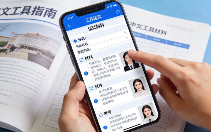 2027某报考点网上确认材料清单：2027年研招报考点网上确认材料提前准备指南相关场景示意图