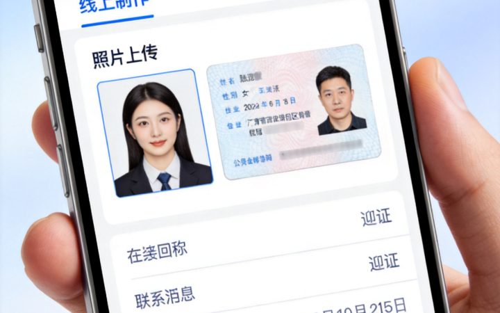 广东身份证回执可以线上制作么：2026广东身份证照片回执线上制作指南相关场景示意图