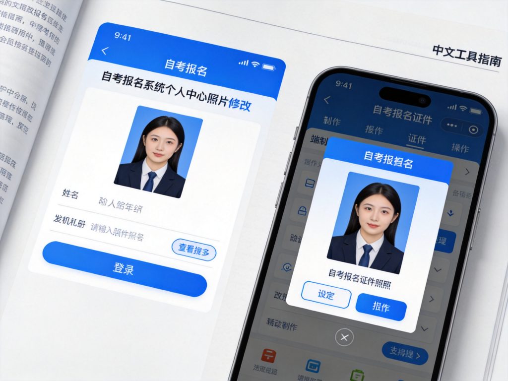 自考报名照片审核通过还能换吗：2026年自考报名：照片审核通过后还能更换吗相关场景示意图