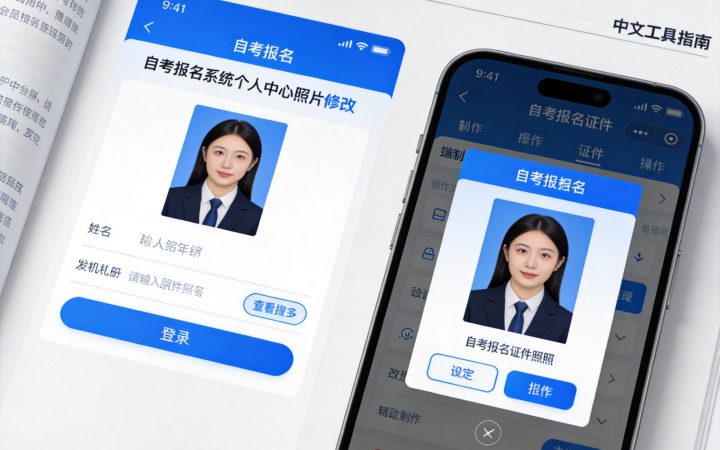 自考报名照片审核通过还能换吗：2026年自考报名：照片审核通过后还能更换吗相关场景示意图