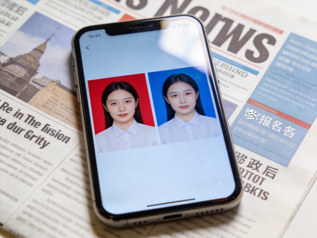 自考报名照片怎么改底色：2026年自考报名照片修改底色操作指南相关场景示意图