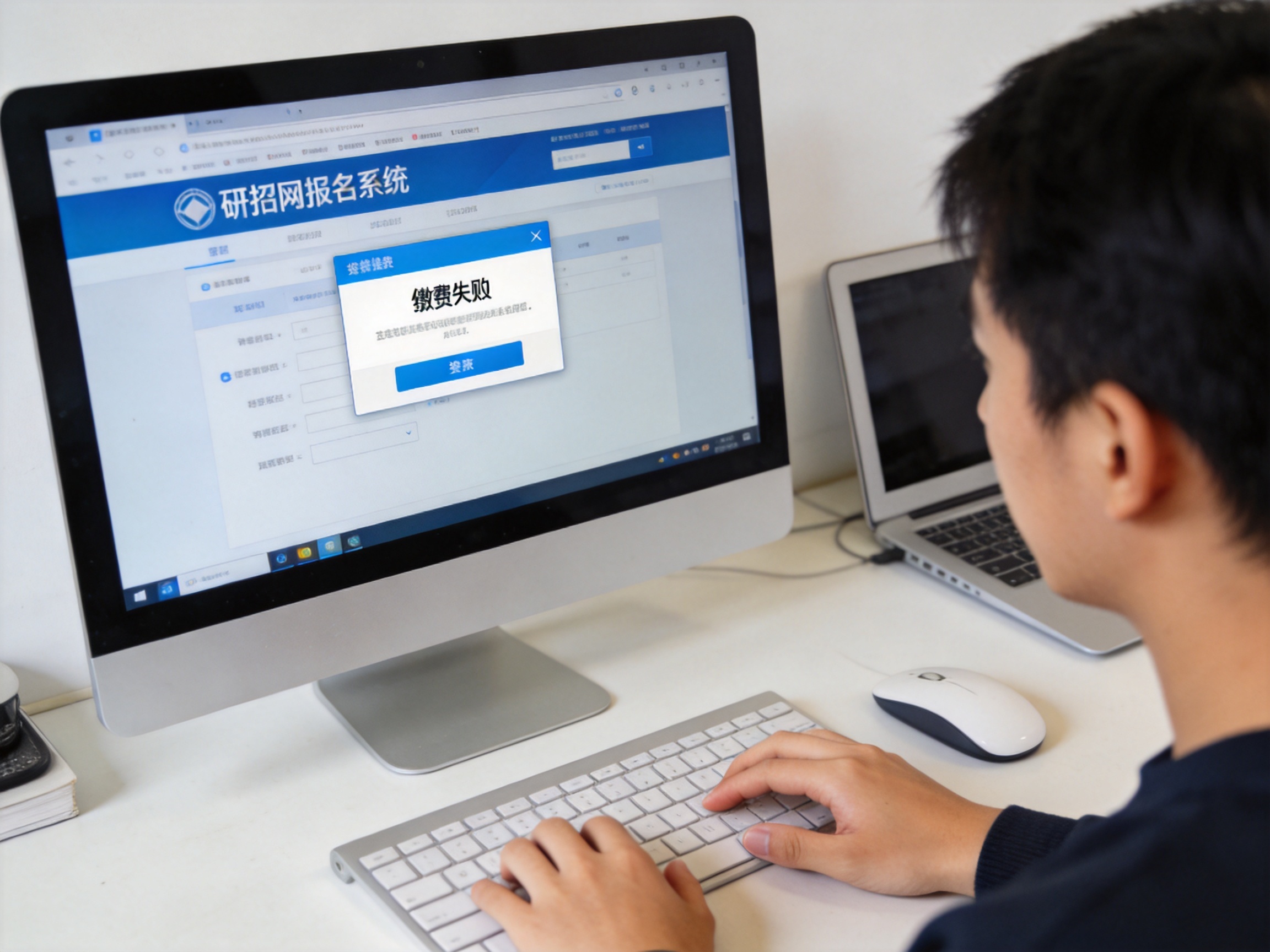 2026年研究生考试报名缴费失败常见原因及解决方法相关场景示意图