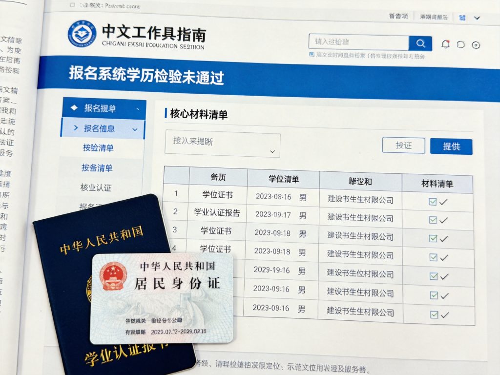 2026研究生报名学历校验未通过处理指南相关场景示意图