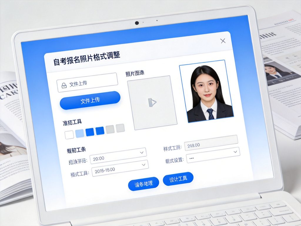 2026自考报名照片文件格式要求及提前准备指南相关场景示意图