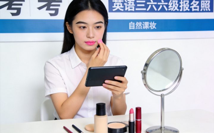 2026英语四六级报名照妆容要求参考内容配图