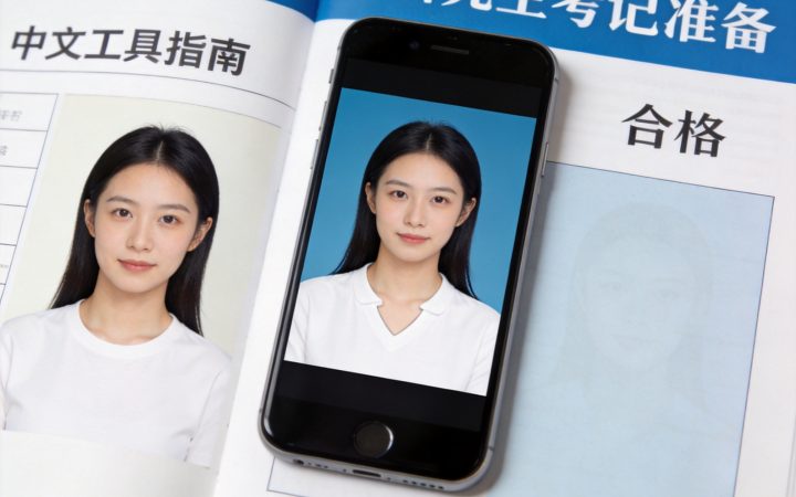 2027研究生报名照片可以穿白色衣服吗？服装颜色与背景区分方法相关场景示意图