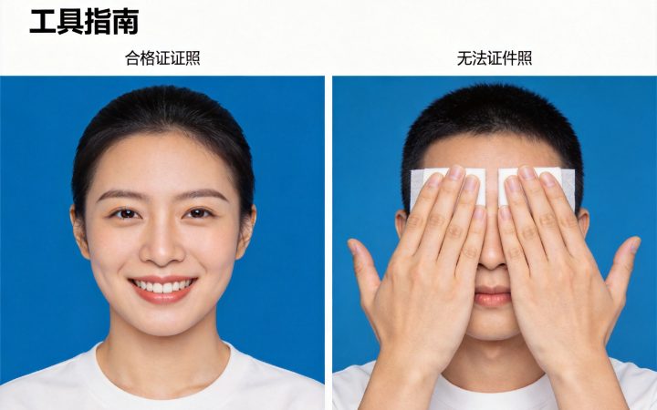 2027研究生报名照片面部表情与露齿要求解答相关场景示意图