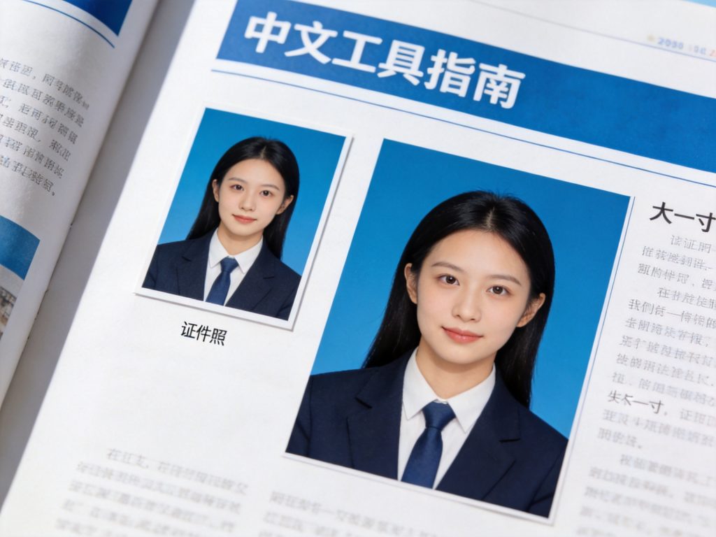 一寸证件照和大一寸证件照有什么区别？尺寸像素与用途对照：2026一寸与大一寸证件照区别 尺寸像素与用途对照相关场景示意图