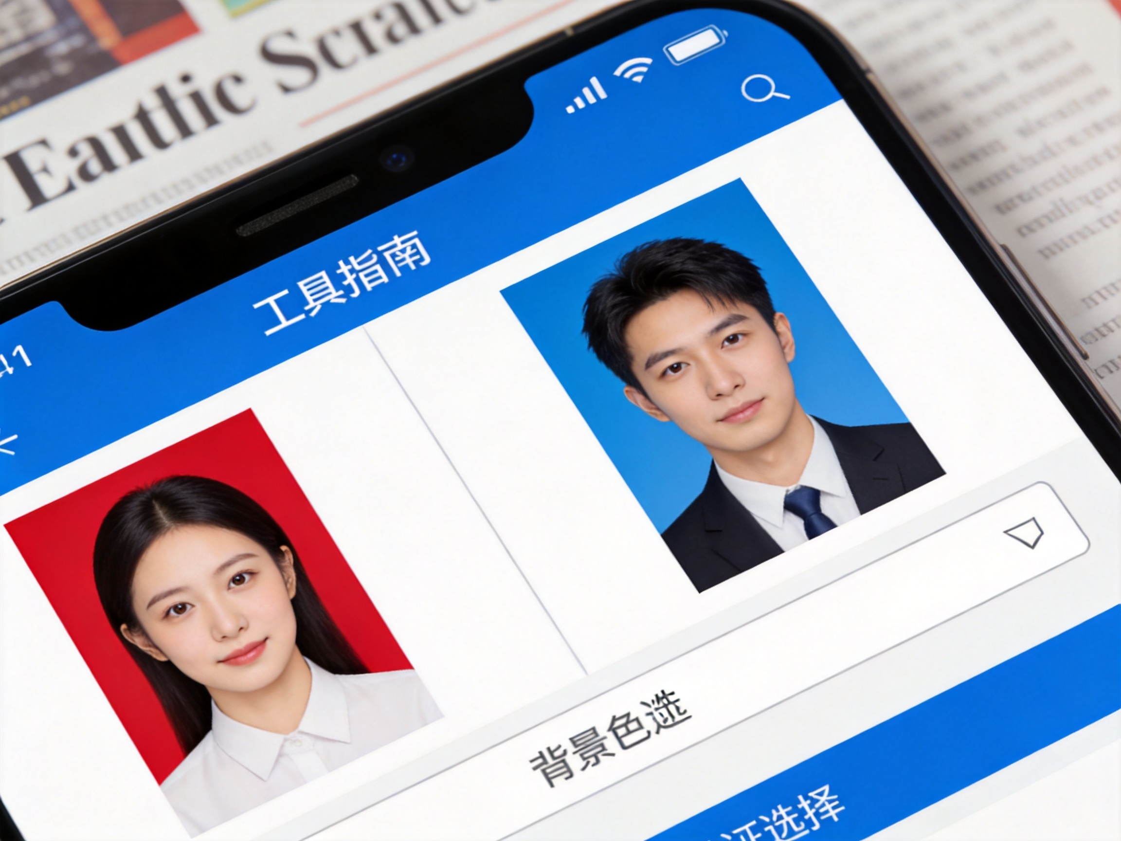 一寸证件照怎么用手机免费更换背景颜色？详细操作步骤：2026一寸证件照手机免费更换背景颜色详细操作指南内容配图