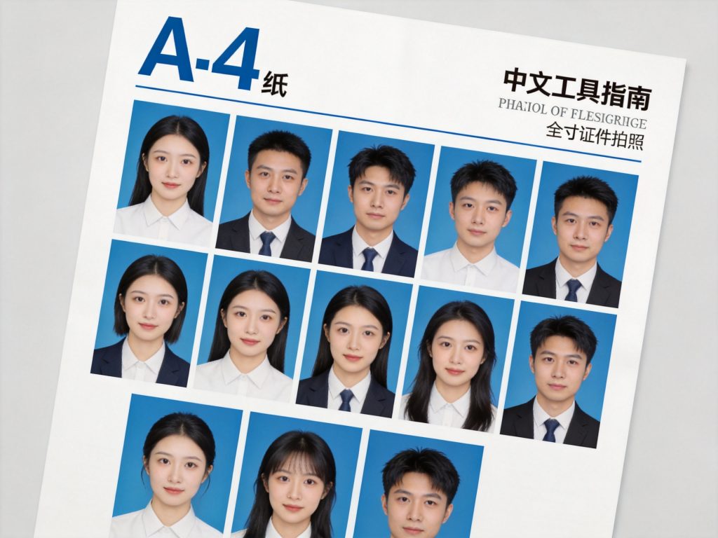 一寸证件照排版怎么操作？一张A4纸排版方法与打印设置：2026一寸证件照A4纸排版操作方法与打印设置参考相关场景示意图