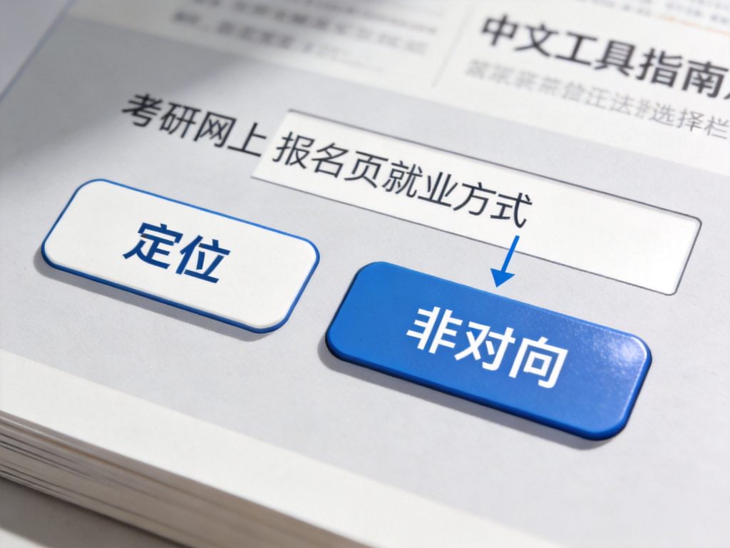 研究生报名定向和非定向就业有什么区别？怎么选：2026考研报名：定向和非定向就业区别与选择相关场景示意图